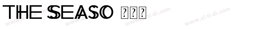 The Seaso字体转换